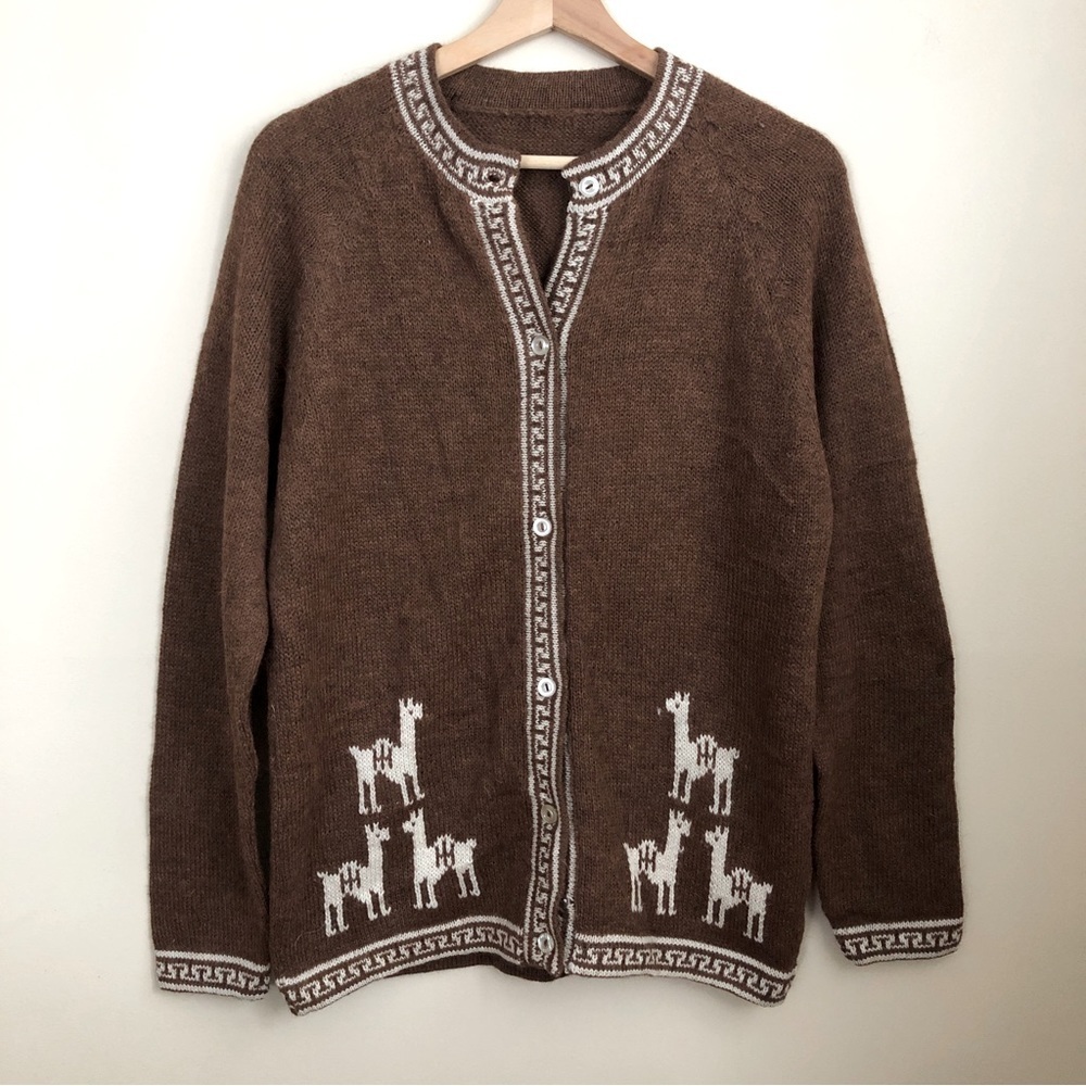 Alpaca wool sweater
